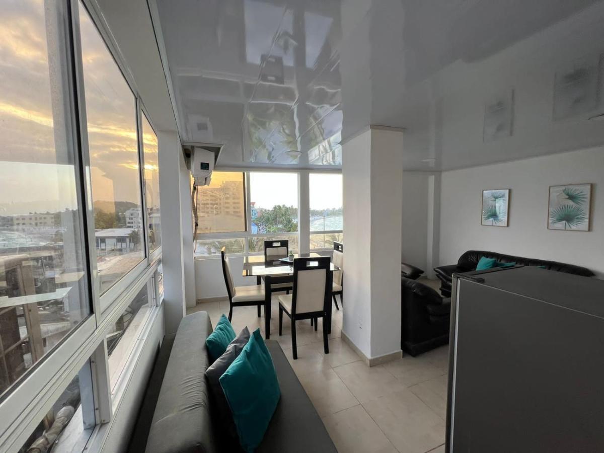 Apartamento Frente Al Mar, San Andres Apartment Bagian luar foto